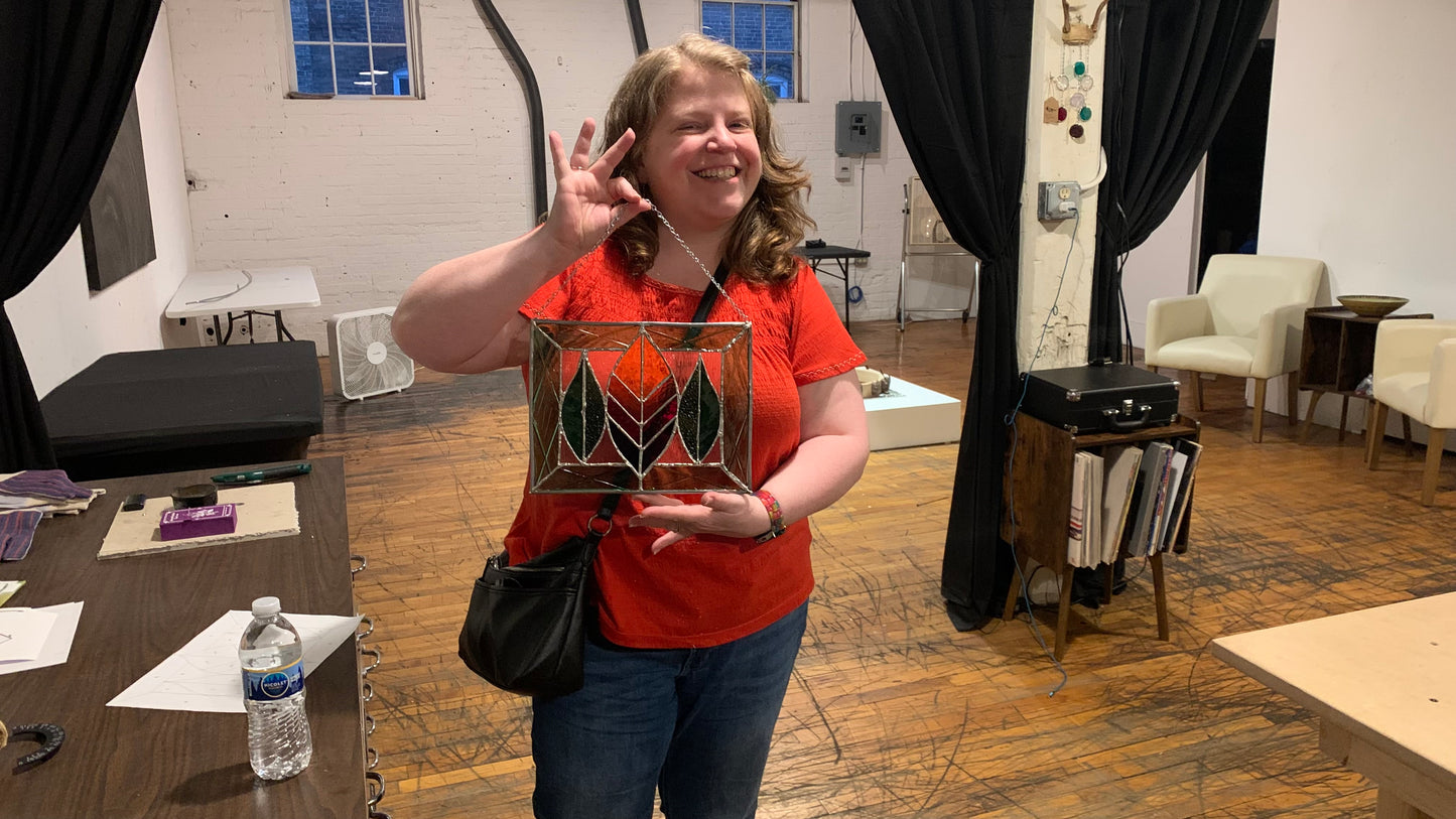 5 Week Stained Glass Beginners Class 1/13/26 - 2/10/26