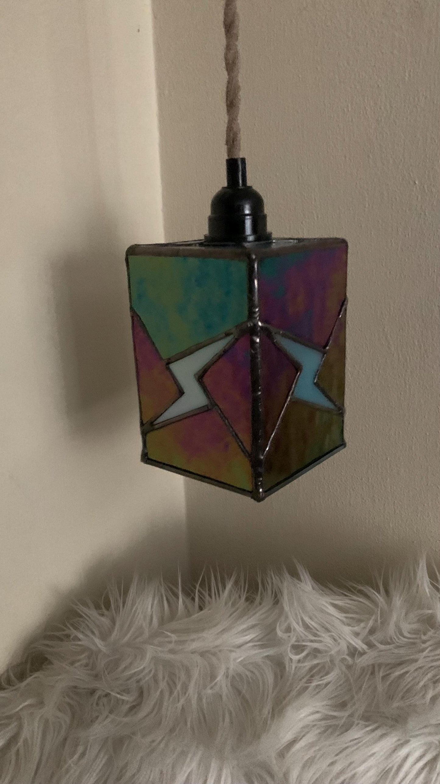Lightening Bolt Lamp