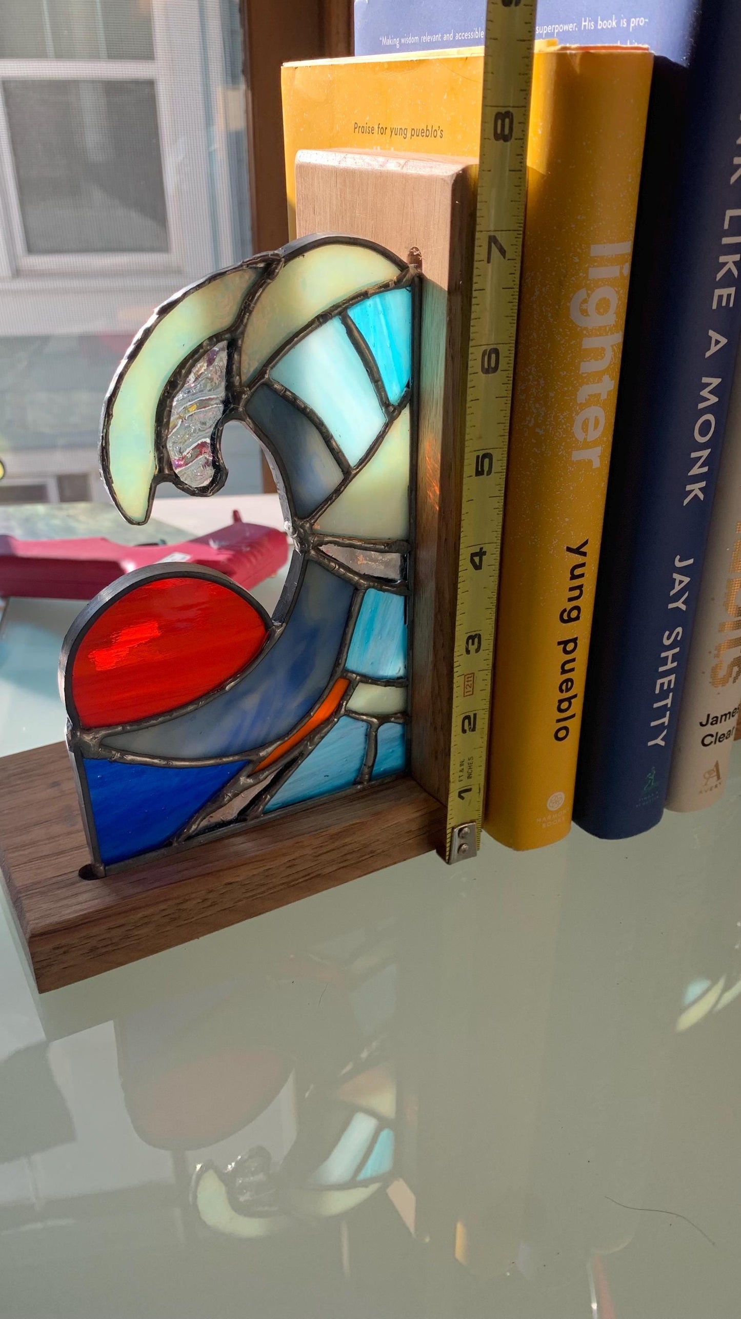 Sunrise Wave Bookends