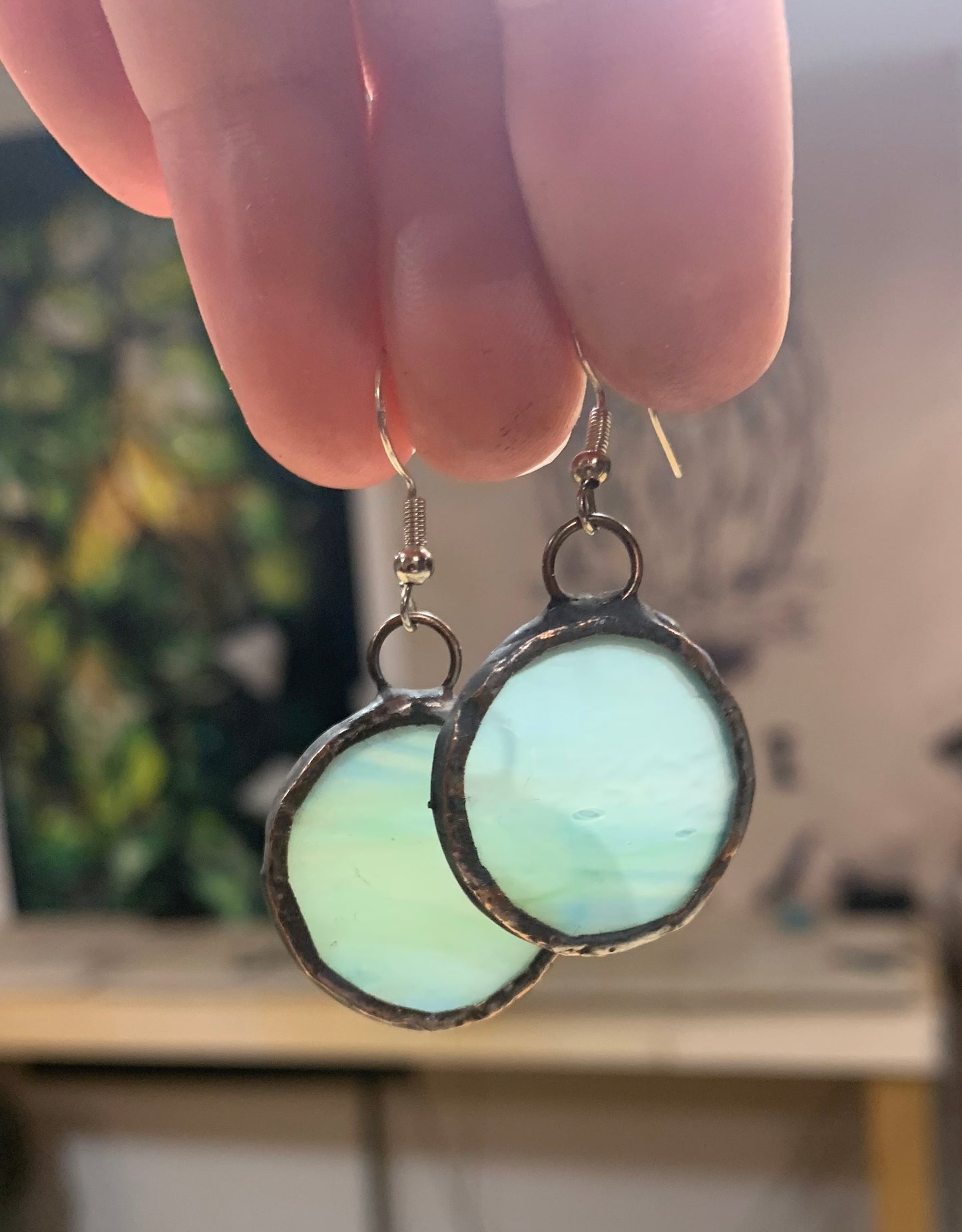 October 10 - 1 Day Stained Glass Earrings Workshop