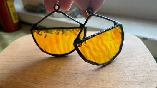 October 10 - 1 Day Stained Glass Earrings Workshop