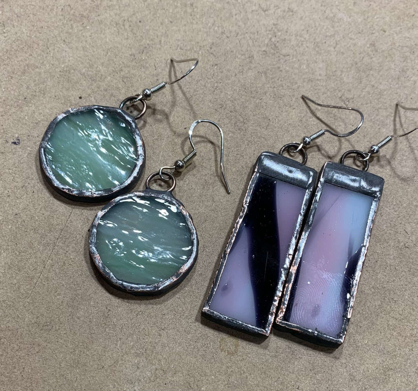 October 10 - 1 Day Stained Glass Earrings Workshop