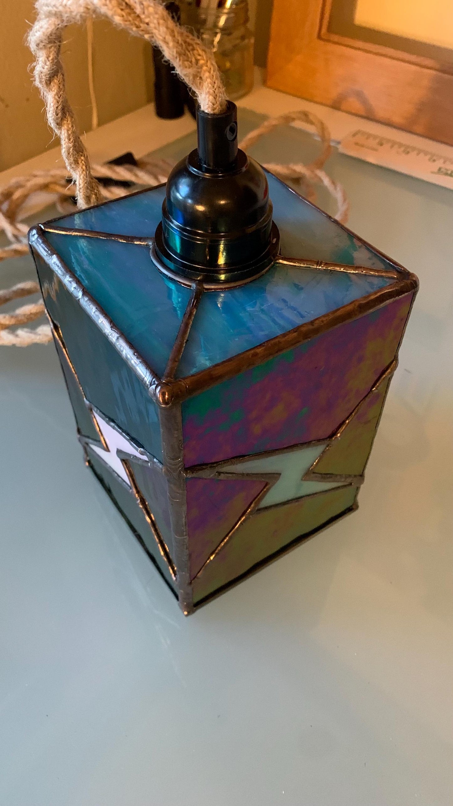 Lightening Bolt Lamp