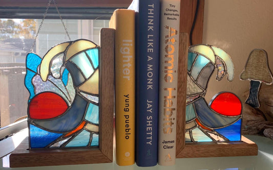 Sunrise Wave Bookends