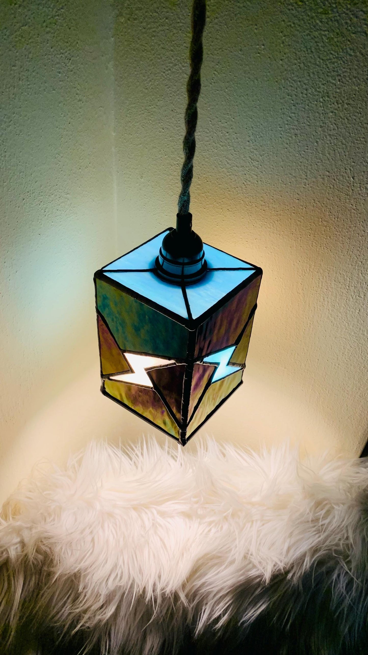 Lightening Bolt Lamp
