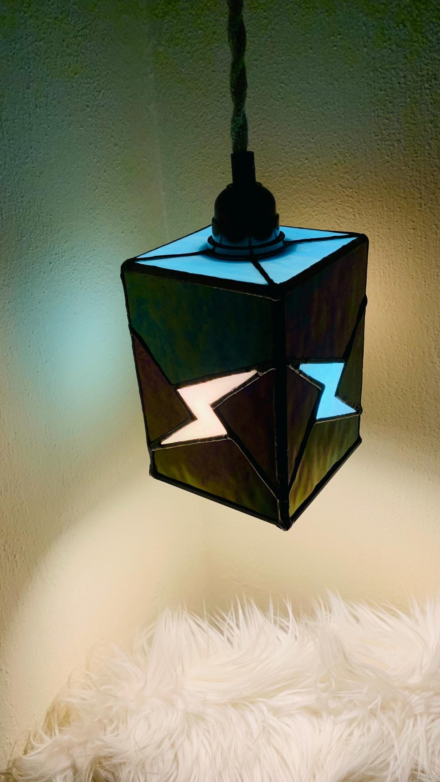 Lightening Bolt Lamp