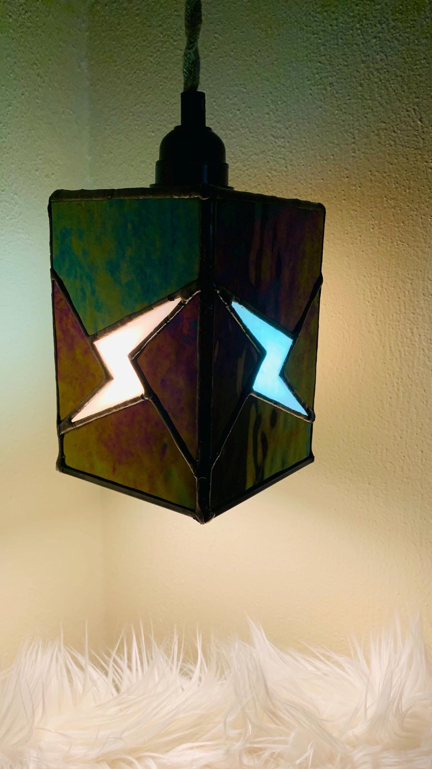 Lightening Bolt Lamp