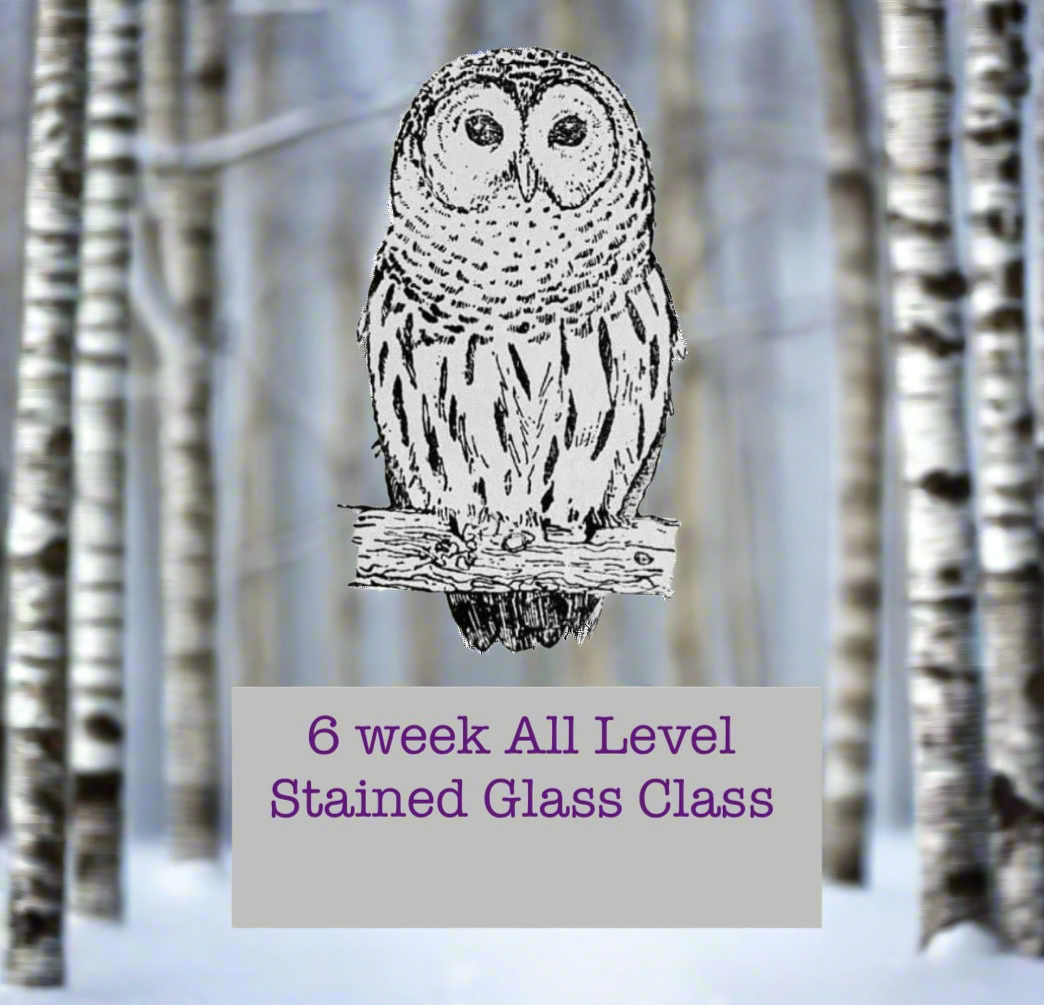 6 Week Tuesday Stained Glass Class 3/3/26 - 4/7/26