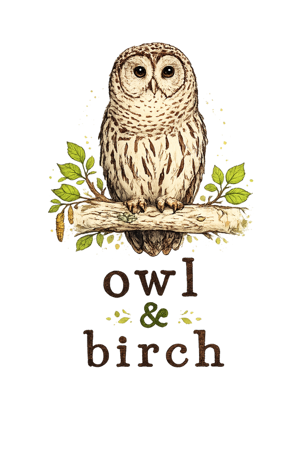 Owl & Birch 