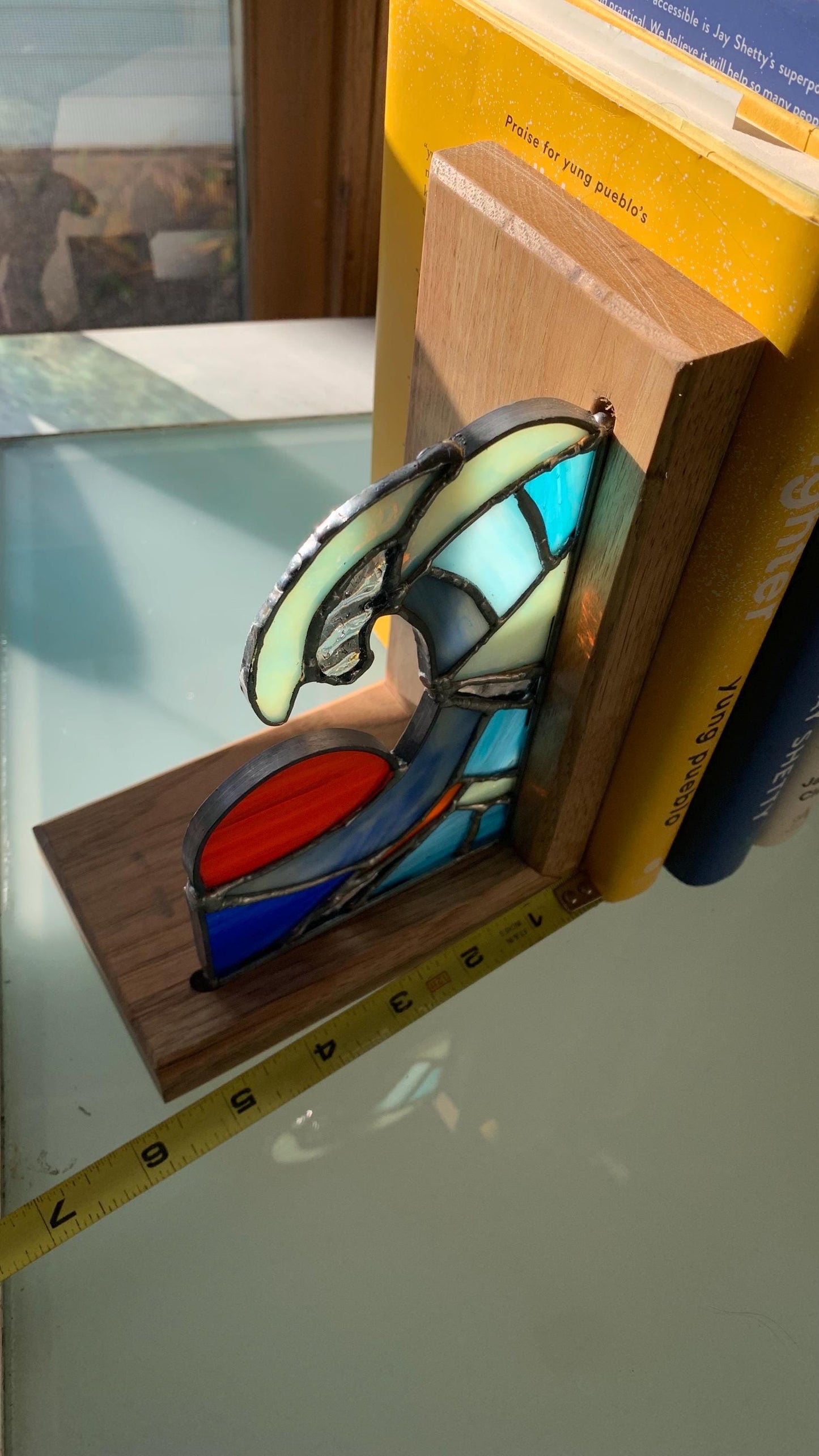 Sunrise Wave Bookends