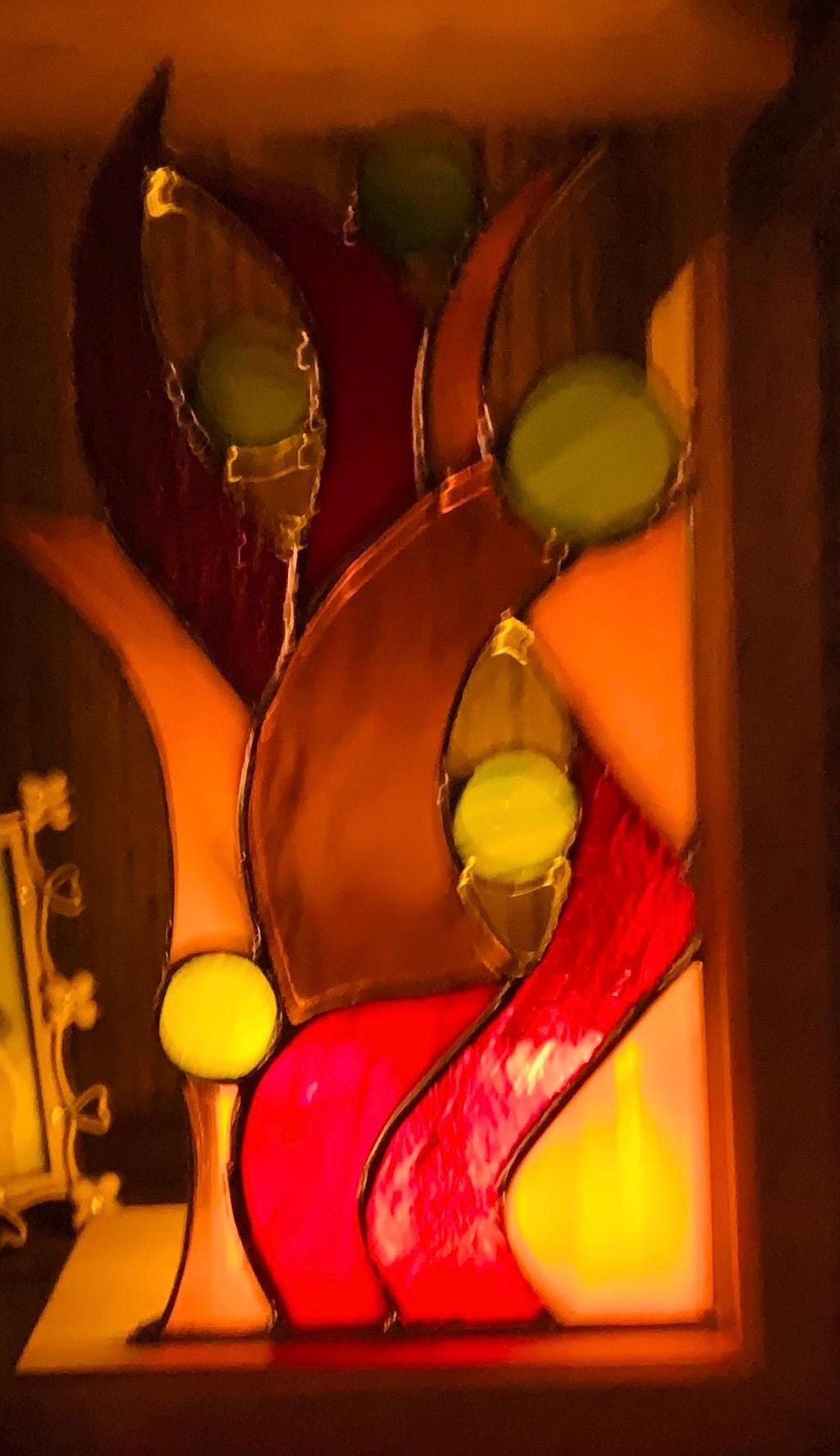 Fire and Earth Bookends